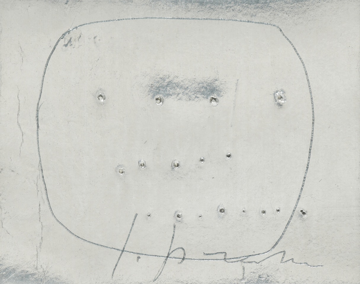 "Concetto Spaziale" by Lucio Fontana