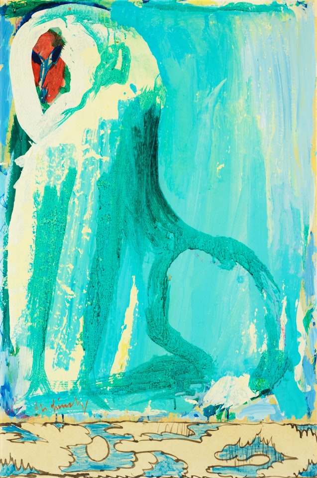 "Réponse" by Pierre Alechinsky