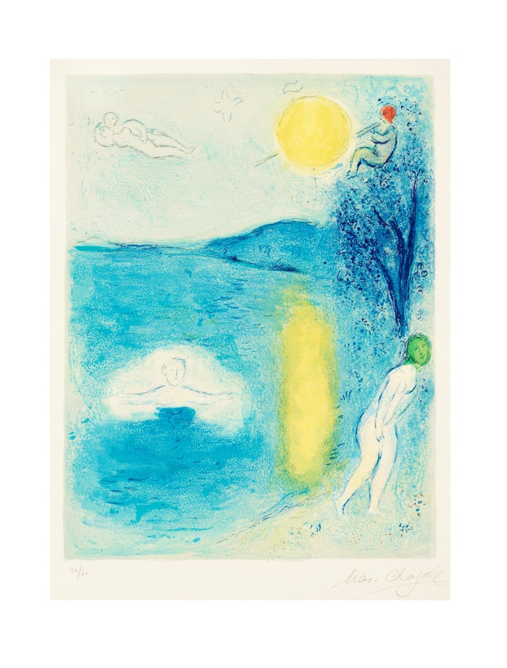 "La saison d"été", from: "Daphnis et Chloé" by Marc Chagall