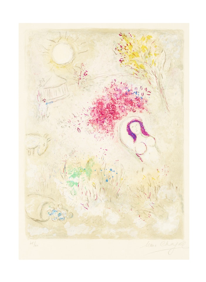 "Chloé", from: "Daphnis et Chloé" by Marc Chagall