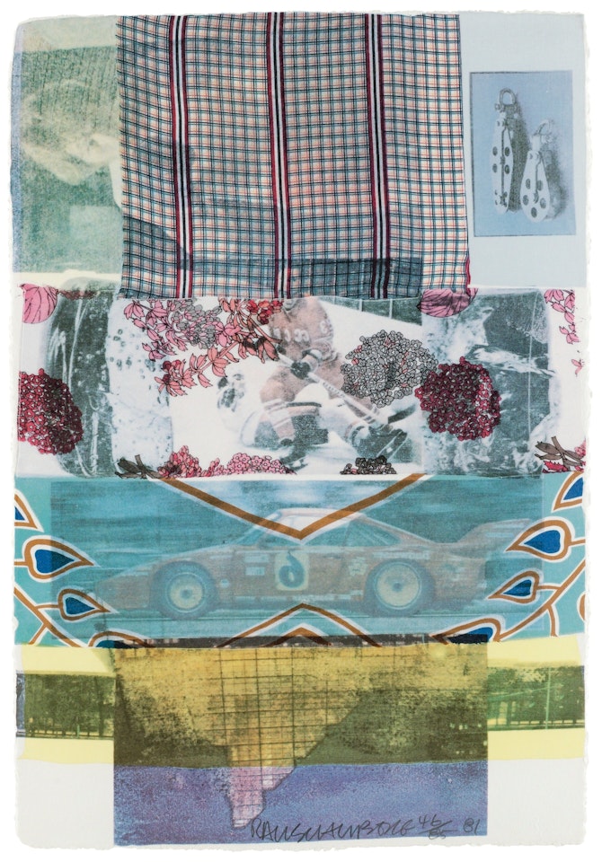 "Arcanum, XIII", from: "Arcanum suite" by Robert Rauschenberg