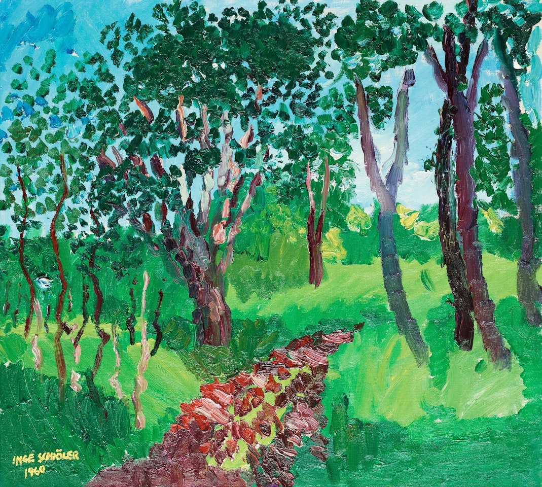 "Sommargrönska, S Koster" (Summer, Koster, Sweden) by Inge Schiöler