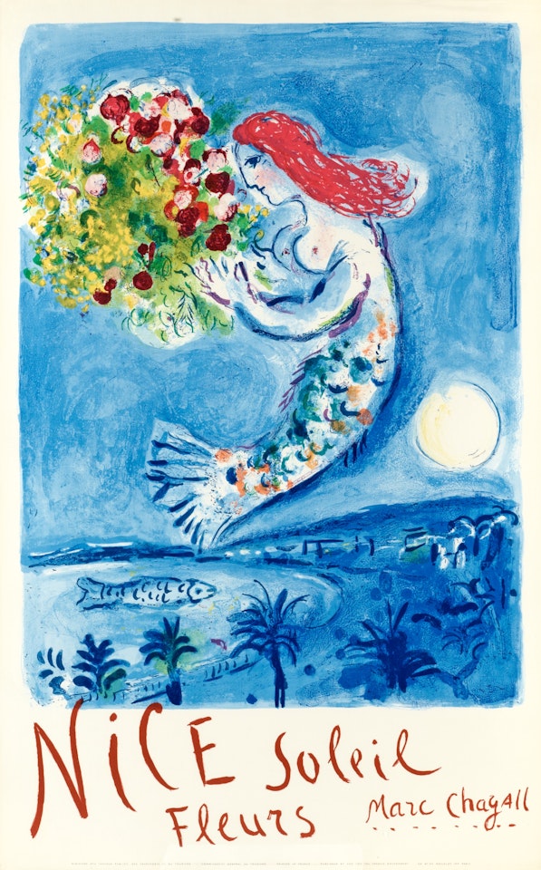 "La Baie des Anges" by Marc Chagall
