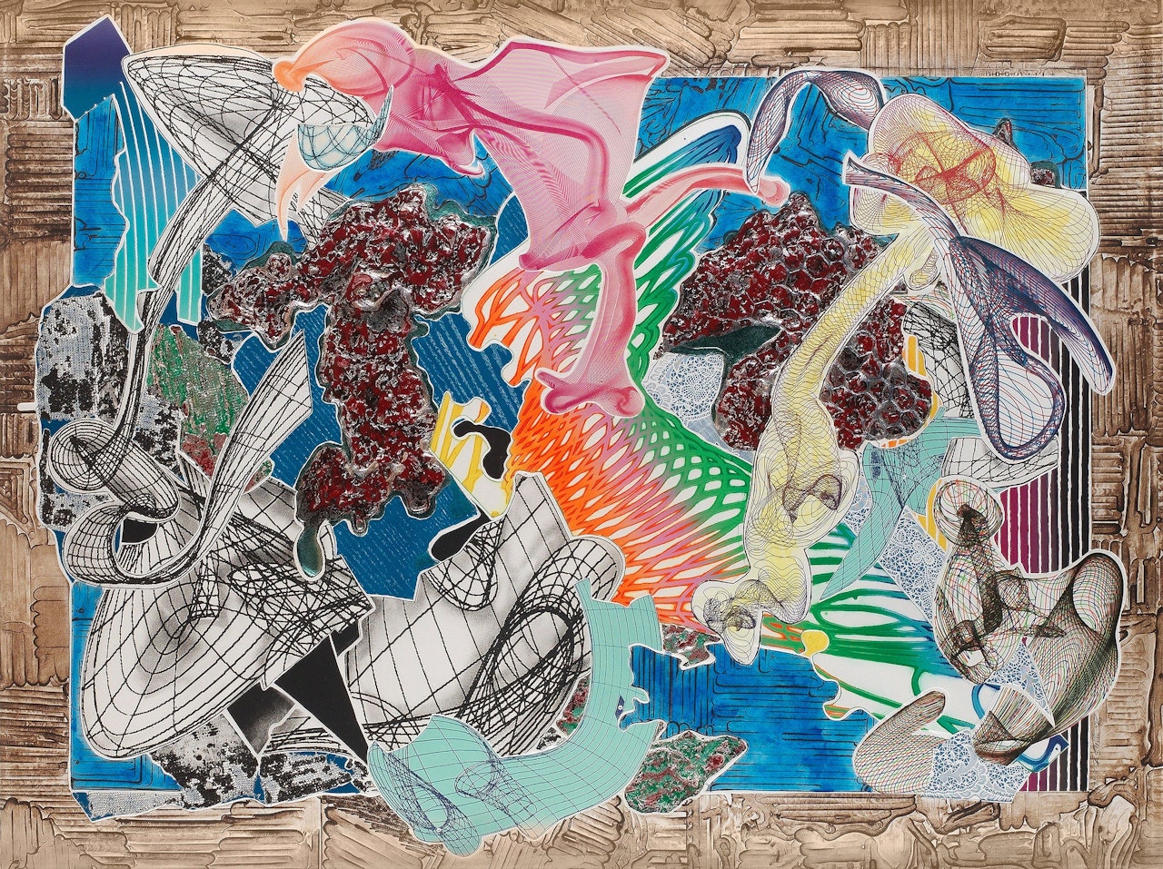 "Fanattia", from: "Imaginary Places" by Frank Stella