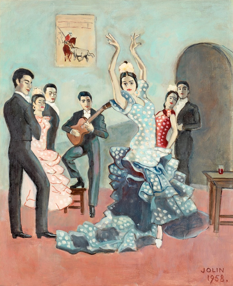 Flamenco dancers by Einar Jolin