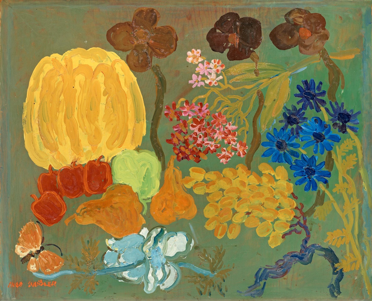 "Blommor och frukter" (Flowers and fruits) by Inge Schiöler