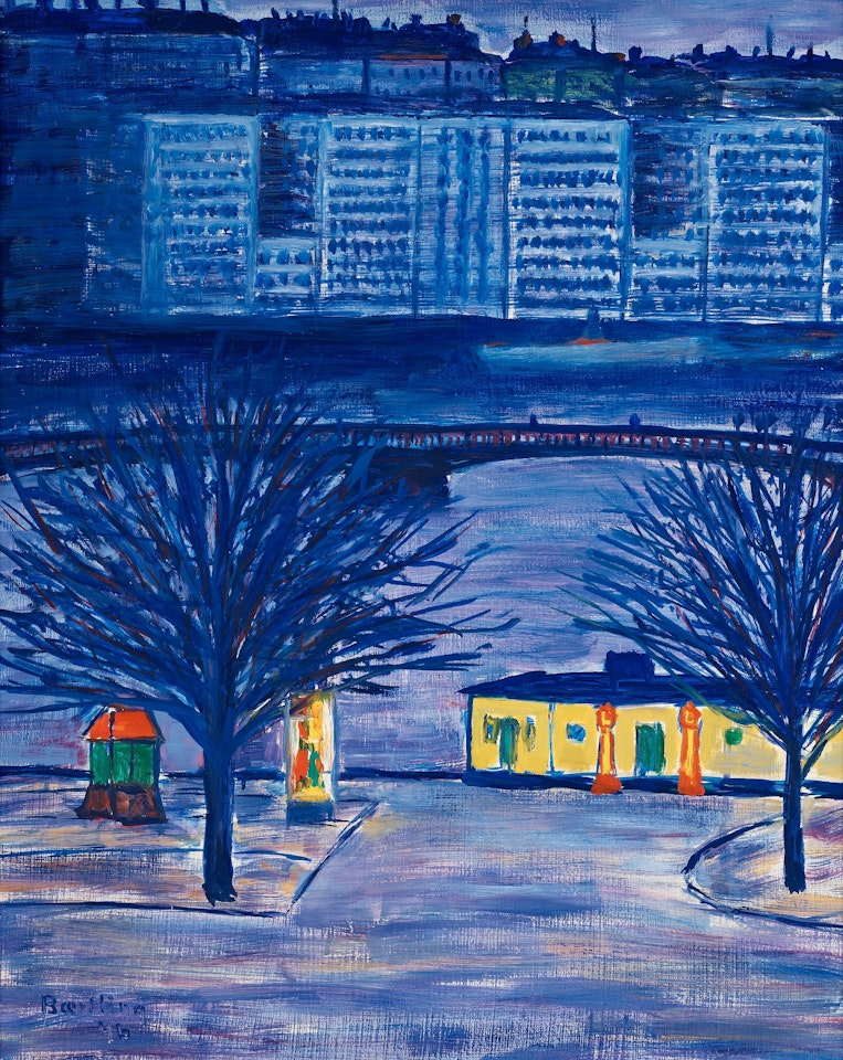 "Stockholms ström" (Scene from Stockholm) by Olle Baertling