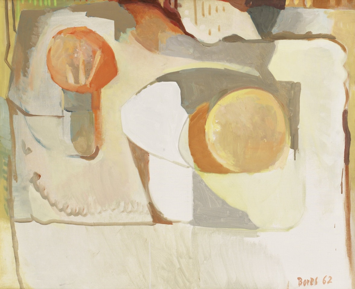 "Nature morte au melon" by Francisco Bores