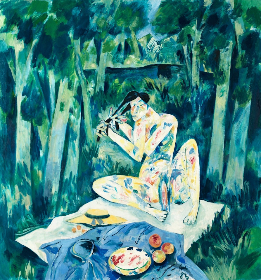 "Untitled" by Louis Cane