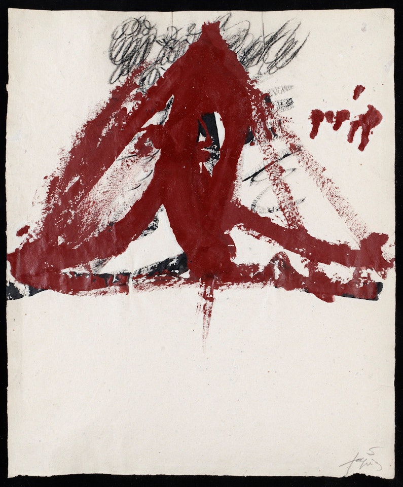 "Image XI" by Antoni Tapies