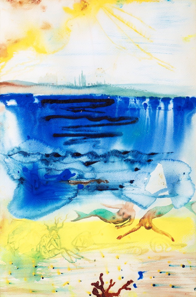 "The little mermaid II" (from HC Andersens fairy tails) " by Salvador Dali