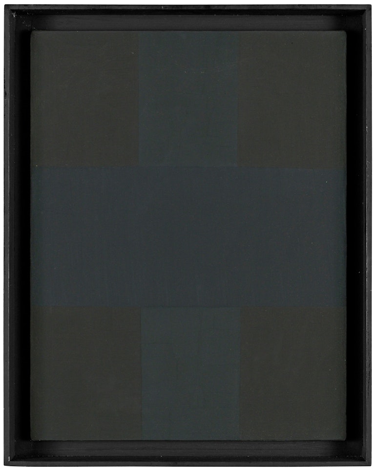 "Abstract painting 1957" by Ad Reinhardt