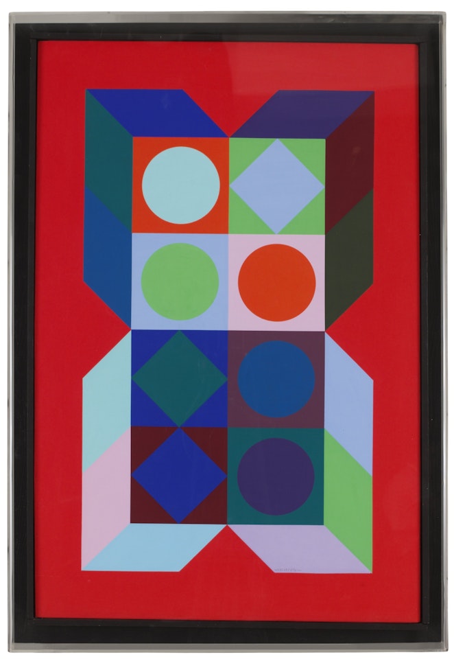 "Sonora VI" by Victor Vasarely