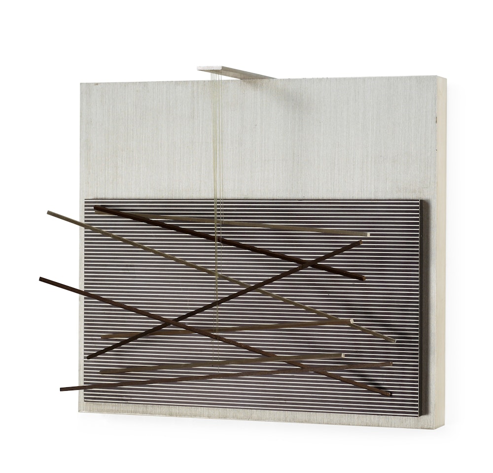 "Vibrations metalliques" by Jesus Rafael Soto