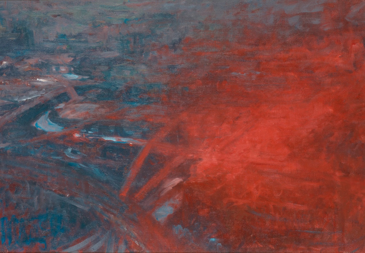 Study in Red by Ola Billgren