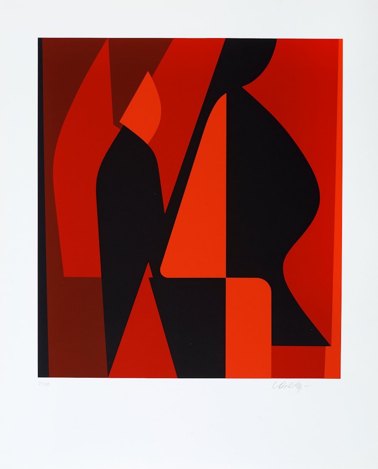 "Les années cinquante" by Victor Vasarely