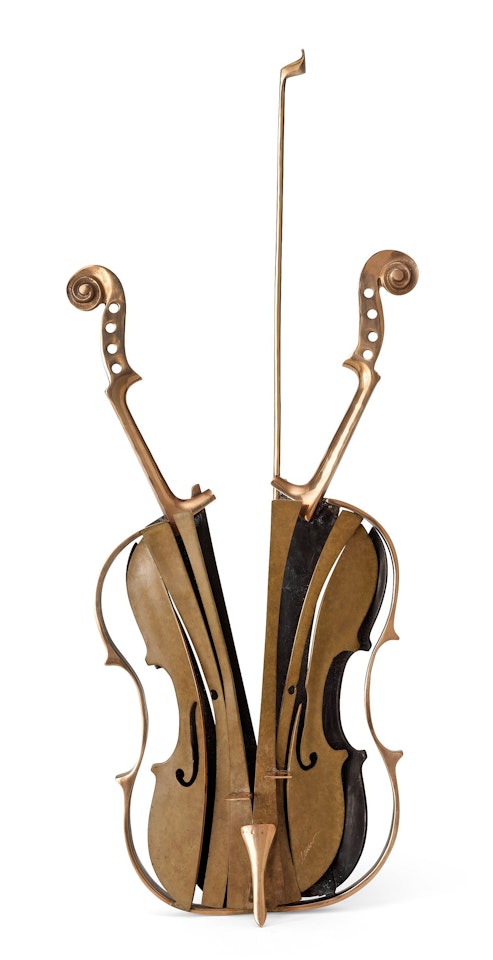 "Violin Venice" by Arman