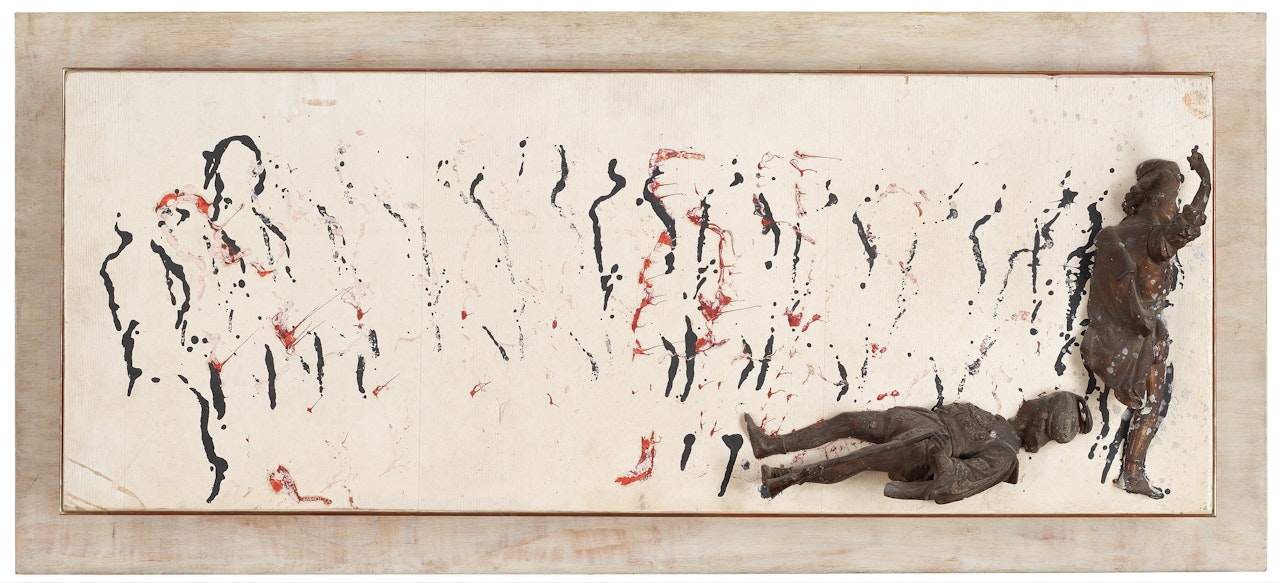 "La nuit de chasseur" by Arman
