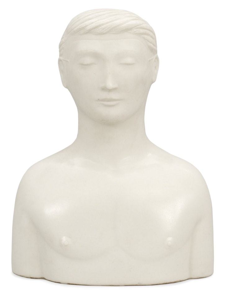 A Stig Lindberg porcelain sculpture, Gustavsbetg by Stig Lindberg