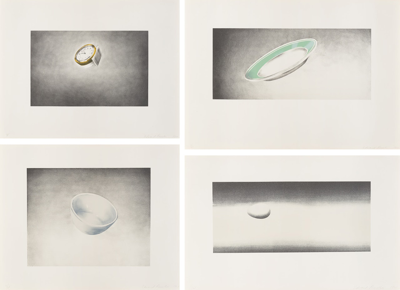 Domestic Tranquility (E. 73-76) by Ed Ruscha