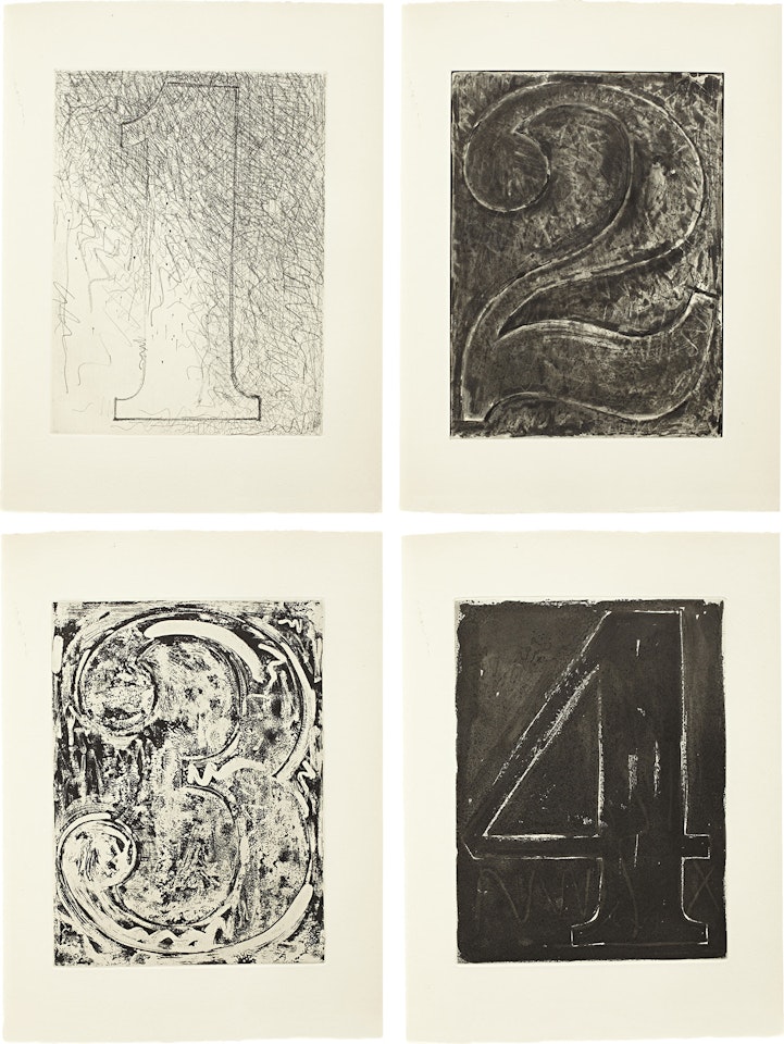 Fizzles (Foirades) (U.L.A.E. 173) by Jasper Johns