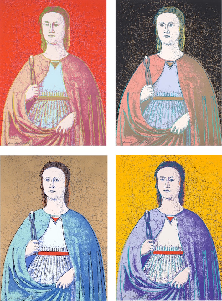 Saint Apollonia (F. & S. 330-333) by Andy Warhol