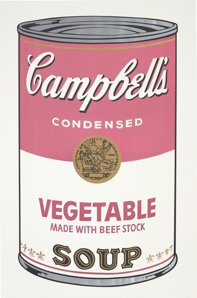 Vegetable, from Campbell's Soup I (F. & S. 48) by Andy Warhol