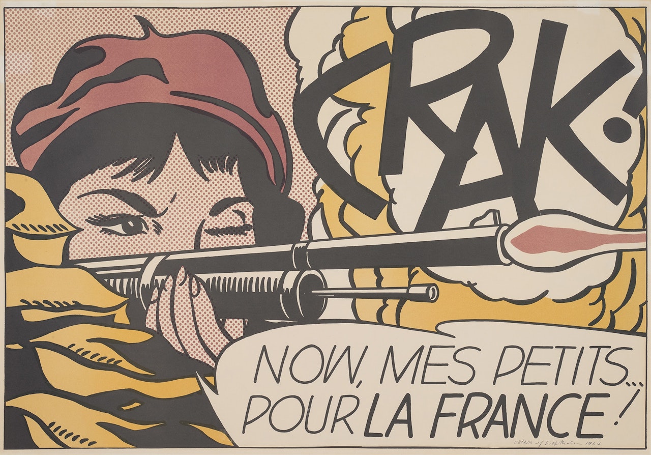 CRAK! (C. II. 2) by Roy Lichtenstein