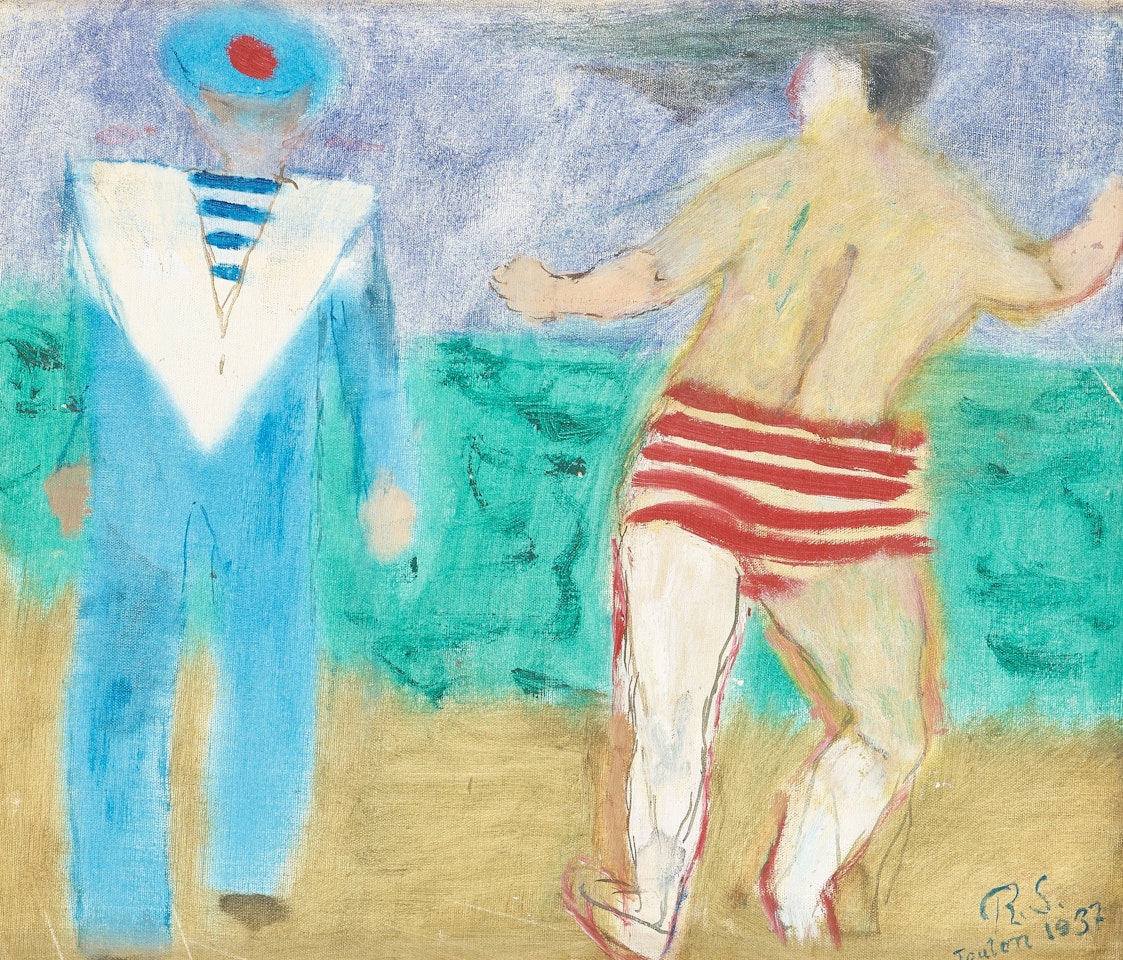 "Badande, Les Sablettes" by Ragnar Sandberg