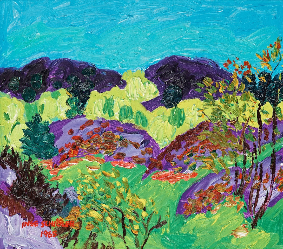 "Björk och rönnar" by Inge Schiöler