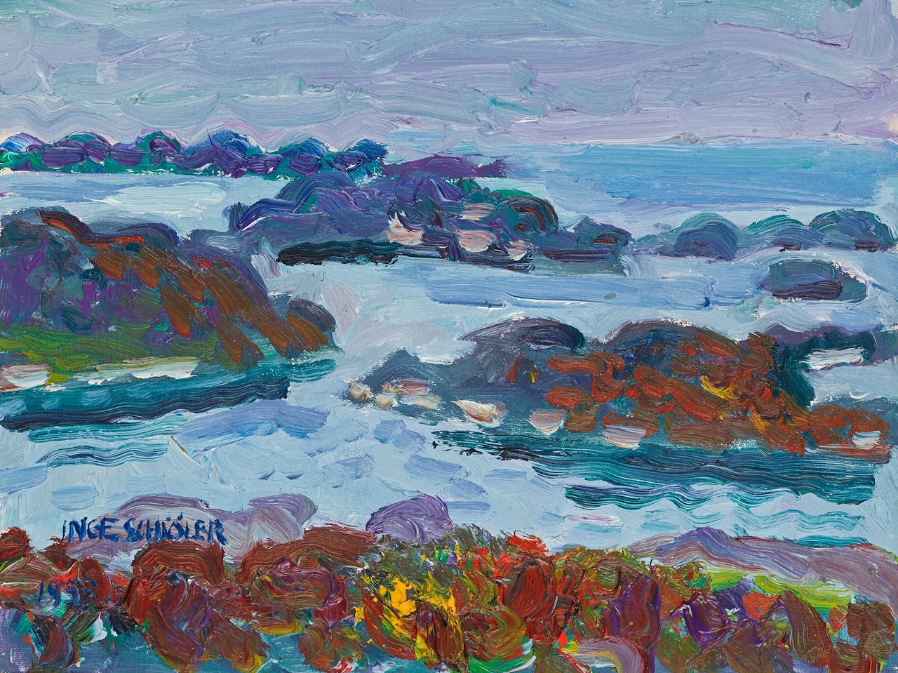 Artipelago in bloom by Inge Schiöler