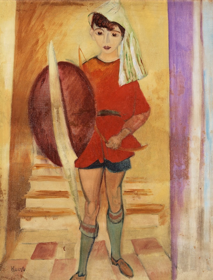 Ivan in Paris (Notre-Dame des Champ) by Sigrid Hjertén