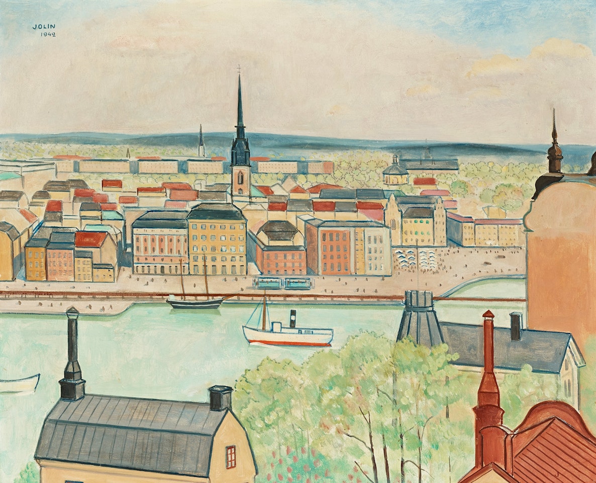 View over Gamla Stan, Stockholm by Einar Jolin