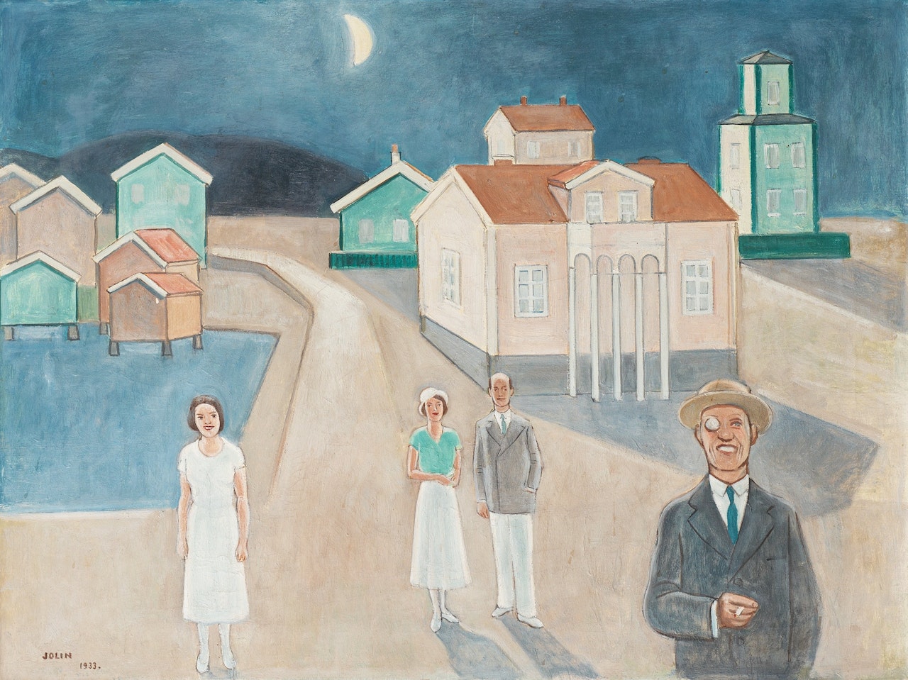 Motif from Fiskebäckskil, Sweden by Einar Jolin