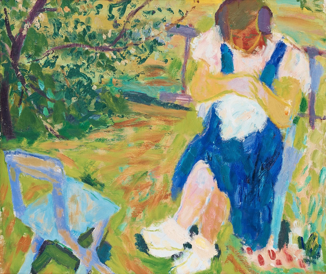 "Greta, Slussen" by Ragnar Sandberg