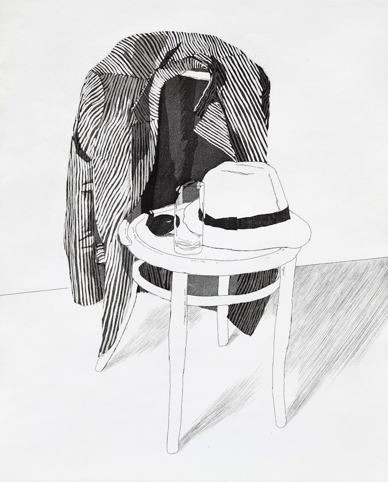 Panama Hat (S.A.C. 127, M.C.A.T. 119) by David Hockney