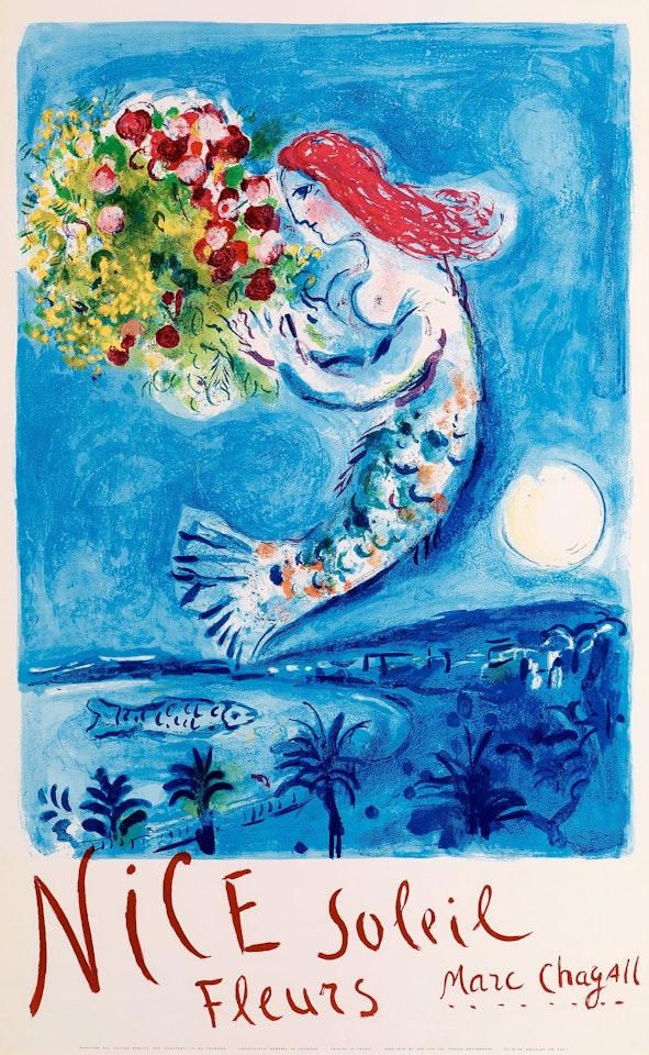 "La Baie des Anges" by Marc Chagall