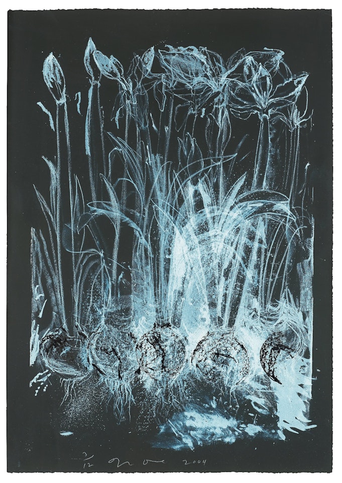 "Winter breath first version" by Jim Dine