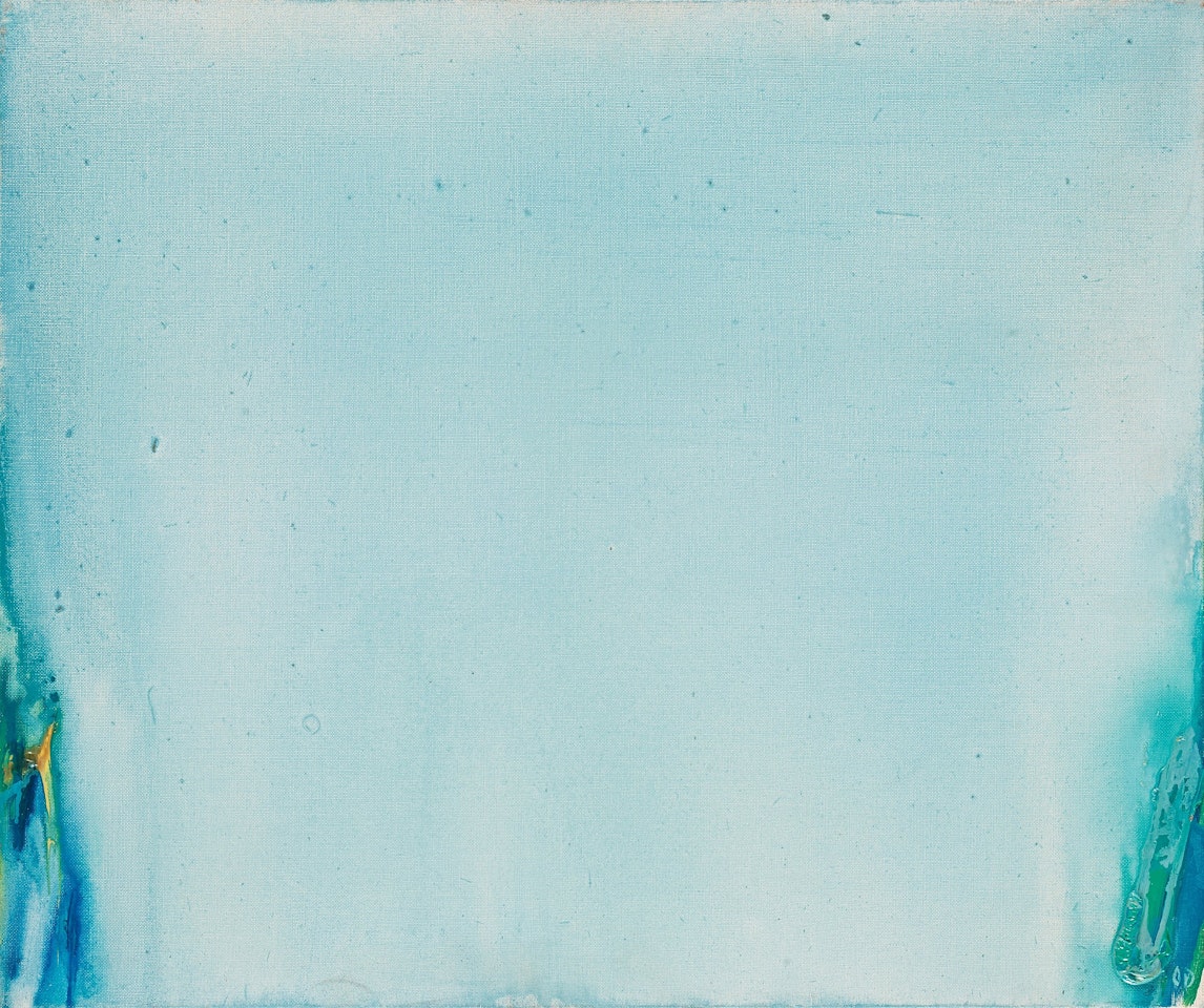 "Pale bleu" by Olivier Debre