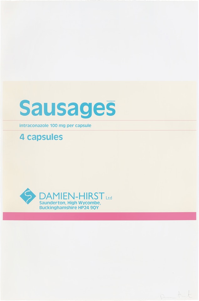 Sausages, from The Last Supper by Damien Hirst