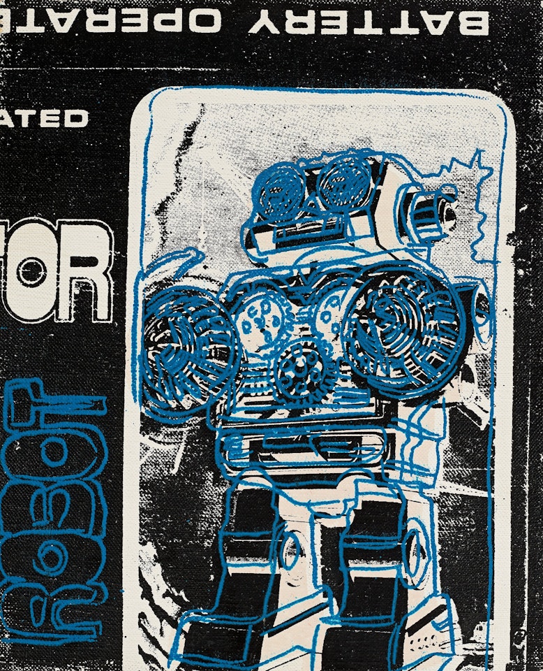 "Robot (From Toy Series) " by Andy Warhol