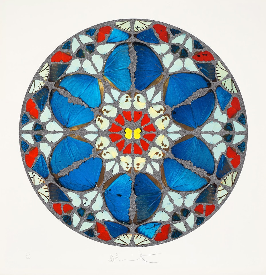 Verba Mea Auribus, from Psalm Prints by Damien Hirst