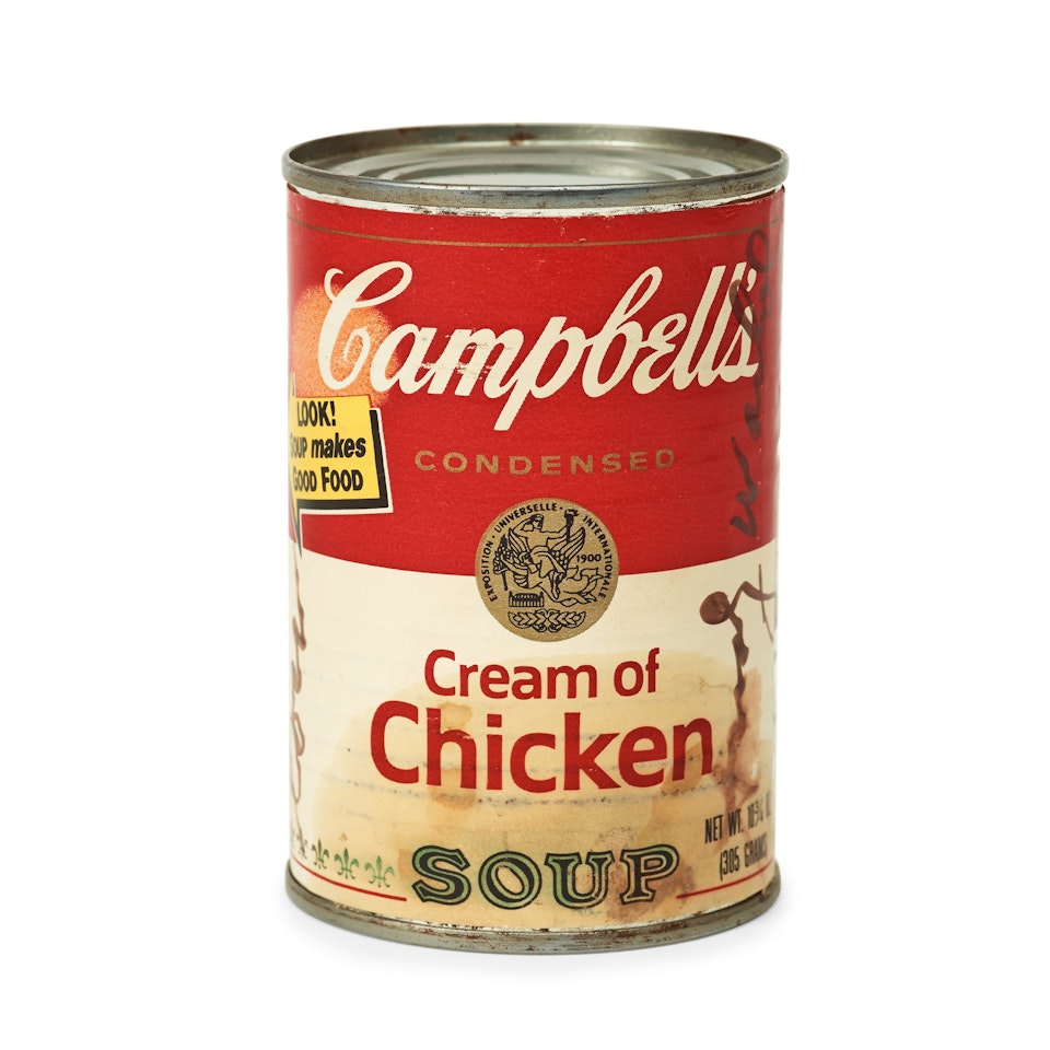 "Campbell"s Cream of Chicken Soup" by Andy Warhol