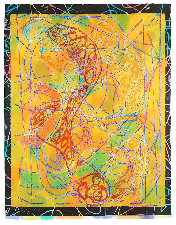 "Estoril Five I" by Frank Stella