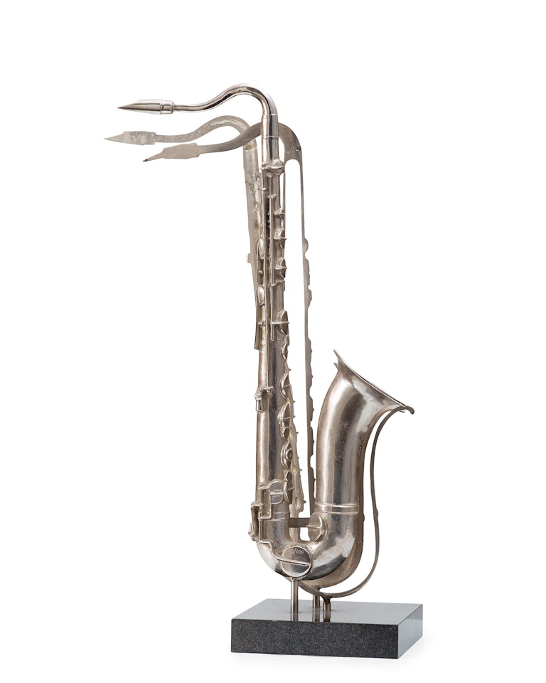 "Untitled (Saxophone) " by Arman