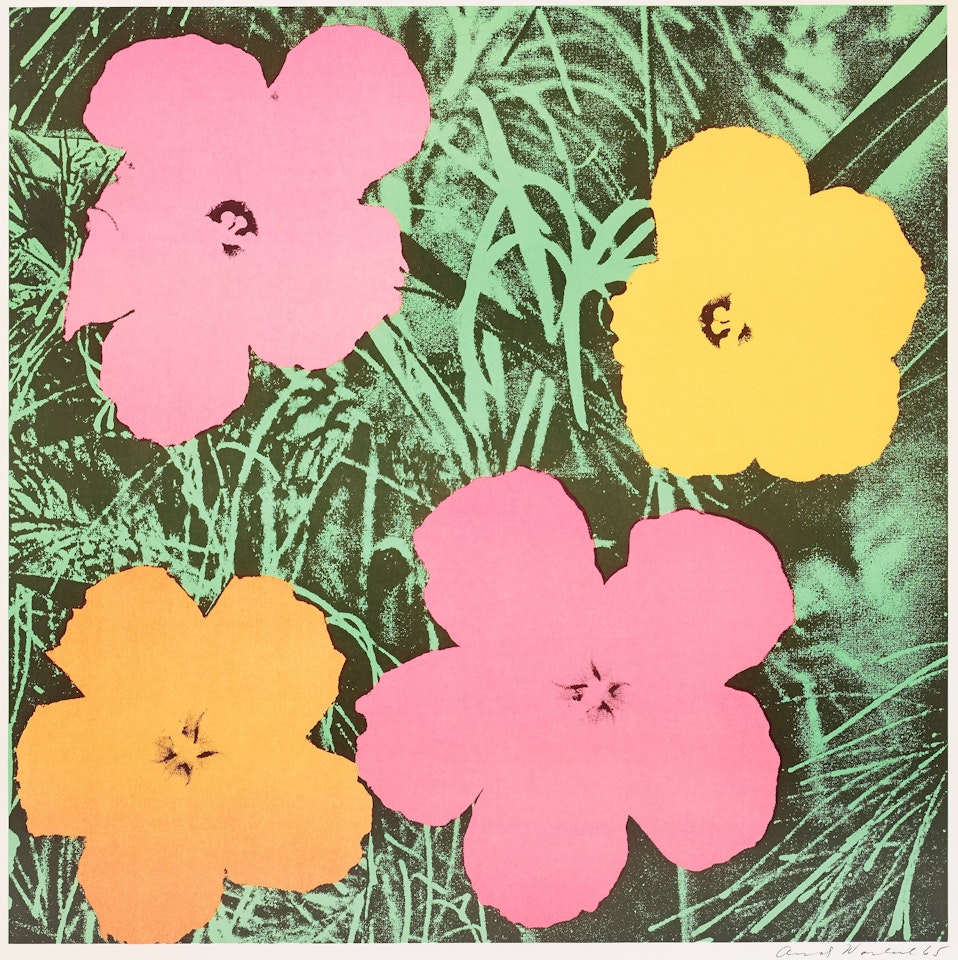 "Flower" by Andy Warhol