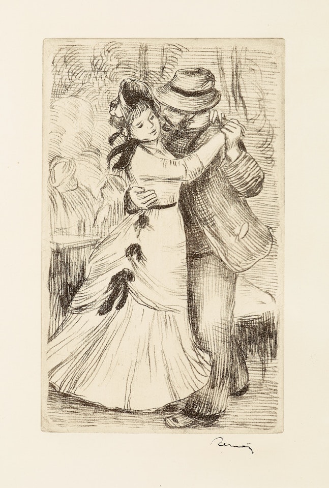 "La danse a la campagne" by Pierre-Auguste Renoir