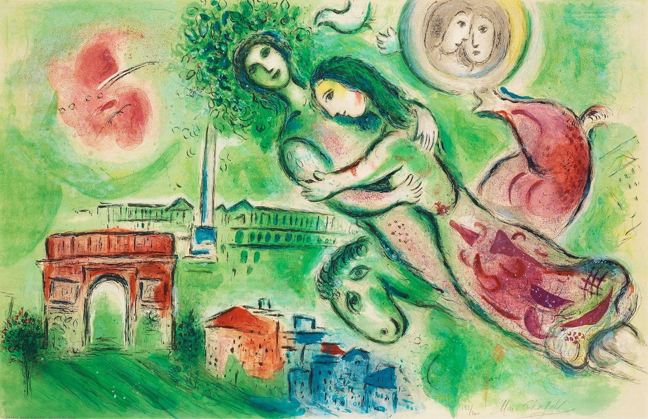 "Roméo et Juliette" by Marc Chagall