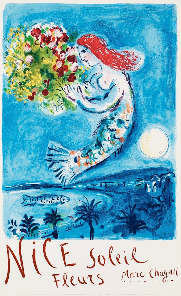 "La Baie des Anges" by Marc Chagall