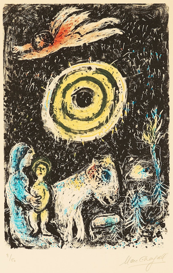 "Soleil d"hiver" by Marc Chagall